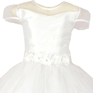 Foto 2 | Foto 2 | Vestido Primera Comunión Blanco Niña + Incluye Crinolina Mar