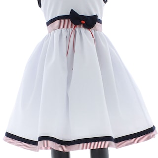 Foto 2 | Foto 2 | Vestido Para Niña Chicos Olé 4000 Blanco Casual