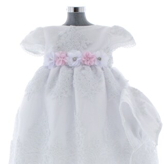 Foto 1 | Foto 1 | Vestido Para Niña Bautizo Chicos Olé 3985 Blanco