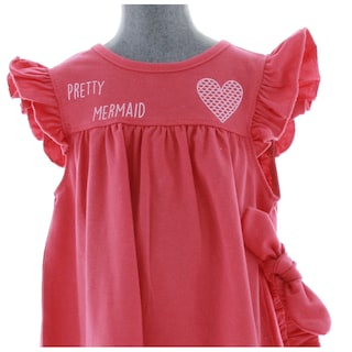 Foto 4 | Foto 4 | Vestido Para Niña Chicos Olé 3473 Rosa Coral Con Banda Para Cabello