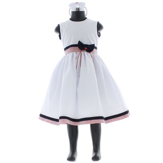 Foto 1 | Foto 1 | Vestido Para Niña Chicos Olé 4000 Blanco Casual