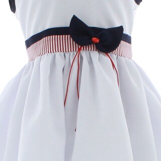 Foto 3 | Foto 3 | Vestido Para Niña Chicos Olé 4000 Blanco Casual