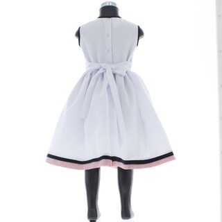 Foto 4 | Foto 4 | Vestido Para Niña Chicos Olé 4000 Blanco Casual