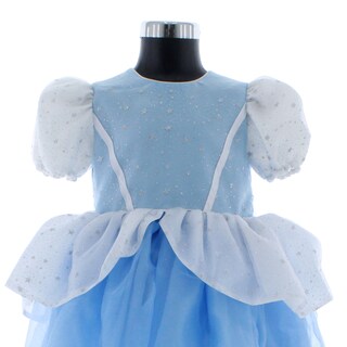 Foto 2 | Foto 2 | Vestido Para Niña Chicos Olé 3984 Azul Disfraz Cenicienta