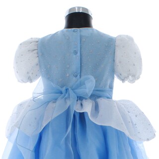 Foto 4 | Foto 4 | Vestido Para Niña Chicos Olé 3984 Azul Disfraz Cenicienta