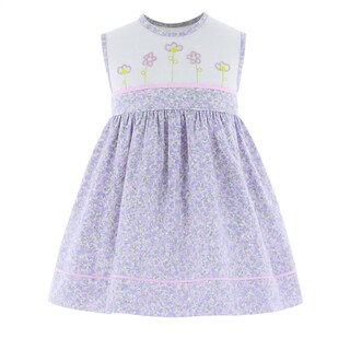 Foto 1 | Foto 1 | Vestido Para Niña Chicos Olé 2837 Morado Flores