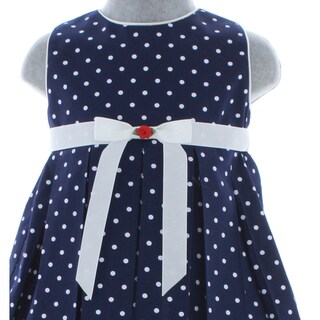 Foto 4 | Foto 4 | Vestido Para Niña Chicos Olé 2887 Azul Manga Corta