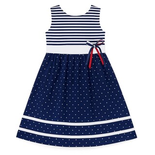 Foto 1 | Foto 1 | Vestido Para Niña Chicos Olé 2941 Azul Sin Mangas