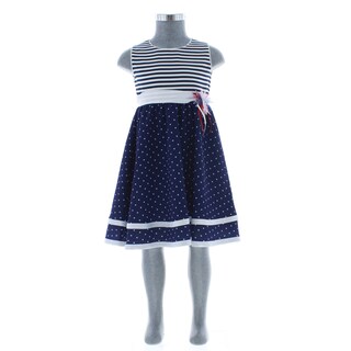 Foto 2 | Foto 2 | Vestido Para Niña Chicos Olé 2941 Azul Sin Mangas