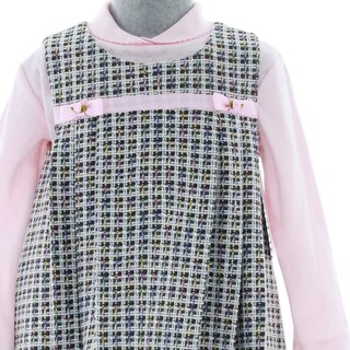 Foto 4 | Foto 4 | Vestido Para Niña Chicos Olé 3698 Rosa Manga Larga