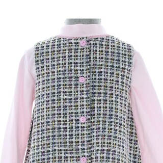 Foto 5 | Foto 5 | Vestido Para Niña Chicos Olé 3698 Rosa Manga Larga