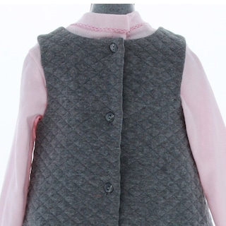 Foto 5 | Foto 5 | Vestido Para Niña Chicos Olé 3228 Gris Manga Larga