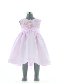 Foto 2 | Foto 2 | Vestido Para Niña Chicos Olé 3834 Rosa Elegante