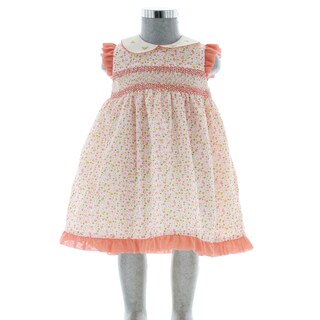 Foto 1 | Foto 1 | Vestido Para Niña Chicos Olé 3970 Naranja Elegante