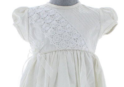 Foto 4 | Foto 4 | Vestido Para Niña Bautizo Chicos Olé 2825 Marfil Con Moño