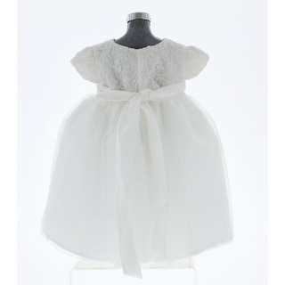 Foto 3 | Foto 3 | Vestido Para Niña Chicos Olé 3555 Blanco Elegante Bautizo