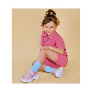 Foto 4 | Foto 4 | Jumper Coqueta Para Niña De Poliéster En Fiusha Con Ajuste En Cintura