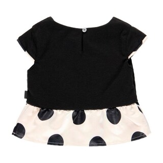 Foto 3 | Foto 3 | Blusa Negra Con Lunares Boboli