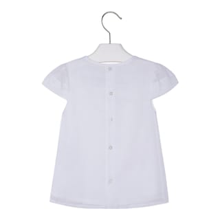 Foto 2 | Foto 2 | Blusa Con Moño Color Blanco Para Niña Mayoral