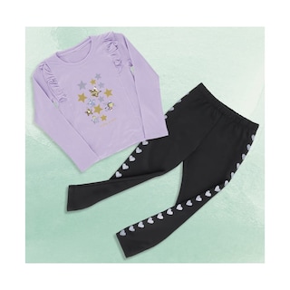 Foto 4 | Foto 4 | Blusa Coqueta Para Niña De Algodón En Lila Con Lentejuela Reversible