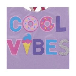 Foto 4 | Foto 4 | Blusa Coqueta Para Niña De Poliéster Morado Con Tirantes Cruzados