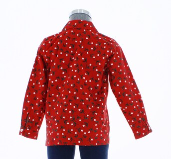 Foto 2 | Foto 2 | Blusa Para Niña Chicos Olé 3516 Rojo Manga Larga