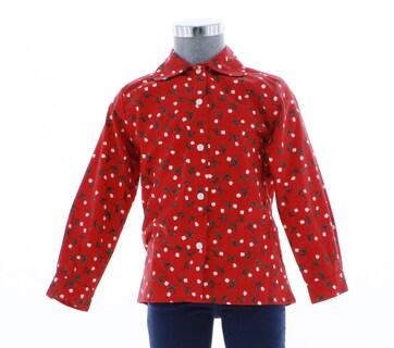 Foto 3 | Foto 3 | Blusa Para Niña Chicos Olé 3516 Rojo Manga Larga