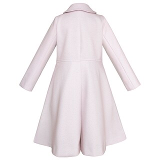 Foto 3 | Foto 3 | Abrigo Elegante Para Niña Color Hueso Con Moños Gerat