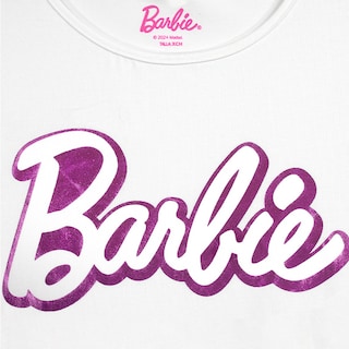 Foto 3 | Foto 3 | Crop Con Jareta Y Estampado Metalico Con La Silueta De Barbie Para Niña
