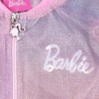 Foto 6 | Foto 6 | Chamarra Tipo Bomber Ligera Tornasol Con Acabados Brillantes, De Barbie Para Niña