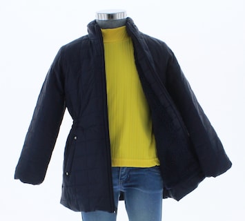 Foto 4 | Foto 4 | Chamarra Para Niña Chicos Olé 3235 Azul Marino Con Interior Afelpado