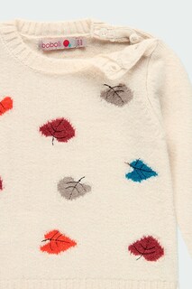 Foto 3 | Foto 3 | Suéter Punto Boboli Estampado Hojas para Niña