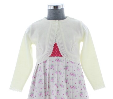 Foto 1 | Foto 1 | Suéter Para Niña Chicos Olé 3037 Blanco Elegante