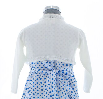 Foto 2 | Foto 2 | Suéter Tipo Bolero Para Niña Chicos Olé 3032 Blanco Elegante