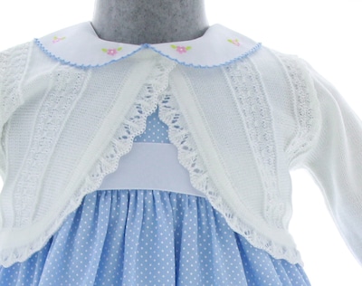 Foto 4 | Foto 4 | Sueter Niña Bebe Bolero Tejido 3414 Color Blanco