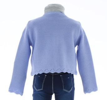 Foto 2 | Foto 2 | Suéter Para Niña Chicos Olé 3115 Morado Elegante