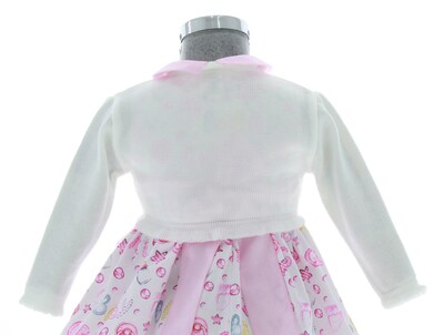 Foto 2 | Foto 2 | Sueter Niña Bebe Bolero Tejido 3472 Color Blanco