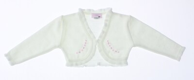 Foto 3 | Foto 3 | Sueter Niña Bebe Bolero Tejido 3472 Color Blanco
