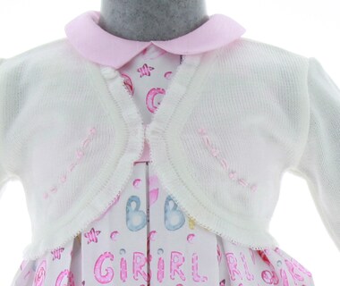 Foto 4 | Foto 4 | Sueter Niña Bebe Bolero Tejido 3472 Color Blanco