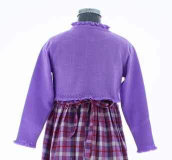 Foto 4 | Foto 4 | Suéter Para Niña Chicos Olé 3090 Lila Elegante