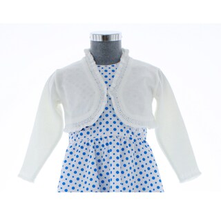Foto 5 | Foto 5 | Suéter Tipo Bolero Para Niña Chicos Olé 3032 Blanco Elegante