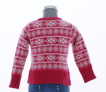 Foto 2 | Foto 2 | Suéter Para Niña Chicos Olé 3084 Rosa Casual Para Invierno