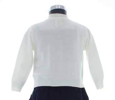 Foto 2 | Foto 2 | Suéter Para Niña Chicos Olé 3079 Blanco Elegante