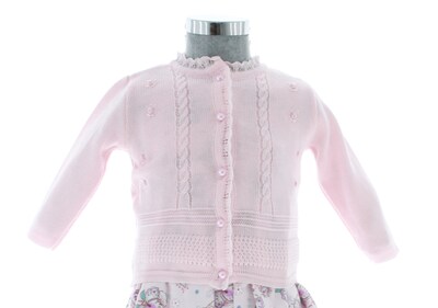 Foto 3 | Foto 3 | Suéter Para Niña Chicos Olé 3047 Rosa Elegante