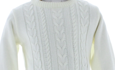 Foto 4 | Foto 4 | Suéter Para Niña Chicos Olé 2694 Blanco Elegante