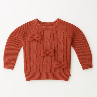 Foto 1 | Foto 1 | Suéter Para Niña Chicos Olé 3642 Coral Con Moños