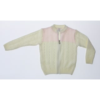 Foto 2 | Foto 2 | Suéter Para Niña Chicos Olé 3099 Blanco Elegante Con Rosa