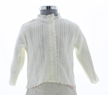 Foto 1 | Foto 1 | Suéter Para Niña Chicos Olé 3043 Blanco Elegante