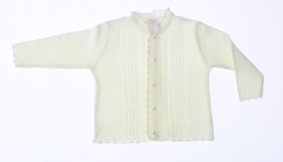 Foto 3 | Foto 3 | Suéter Para Niña Chicos Olé 3043 Blanco Elegante