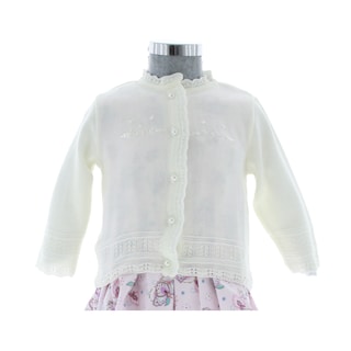 Foto 3 | Foto 3 | Suéter Para Niña Chicos Olé 3049 Blanco Perla Elegante